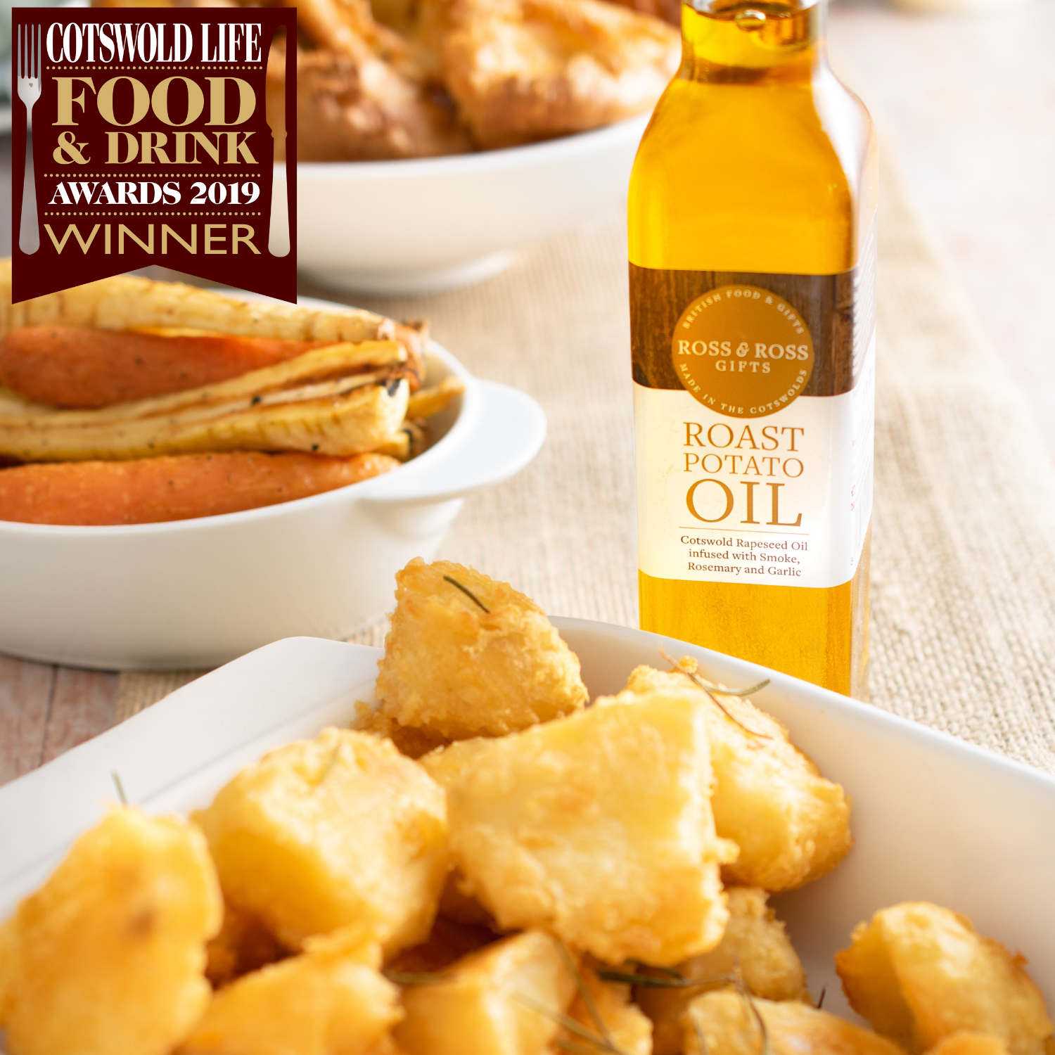 Christmas Roast Potatoes Three Ways With our Roast Potato Oil