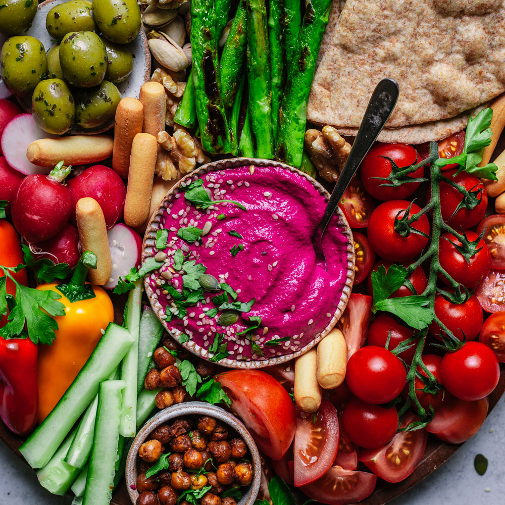 Roasted Beetroot Hummus